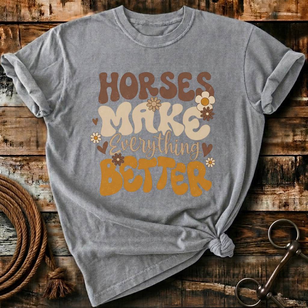 horses makes everything better