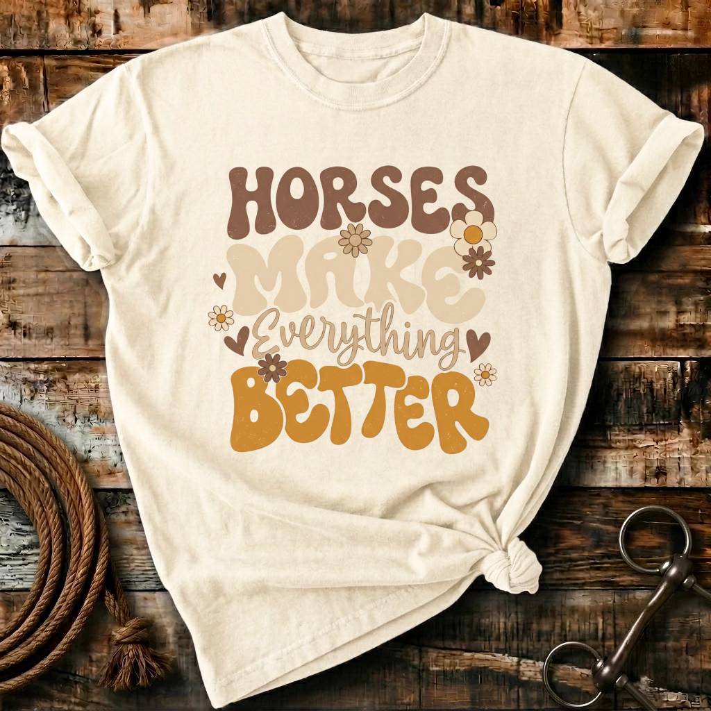 horses makes everything better