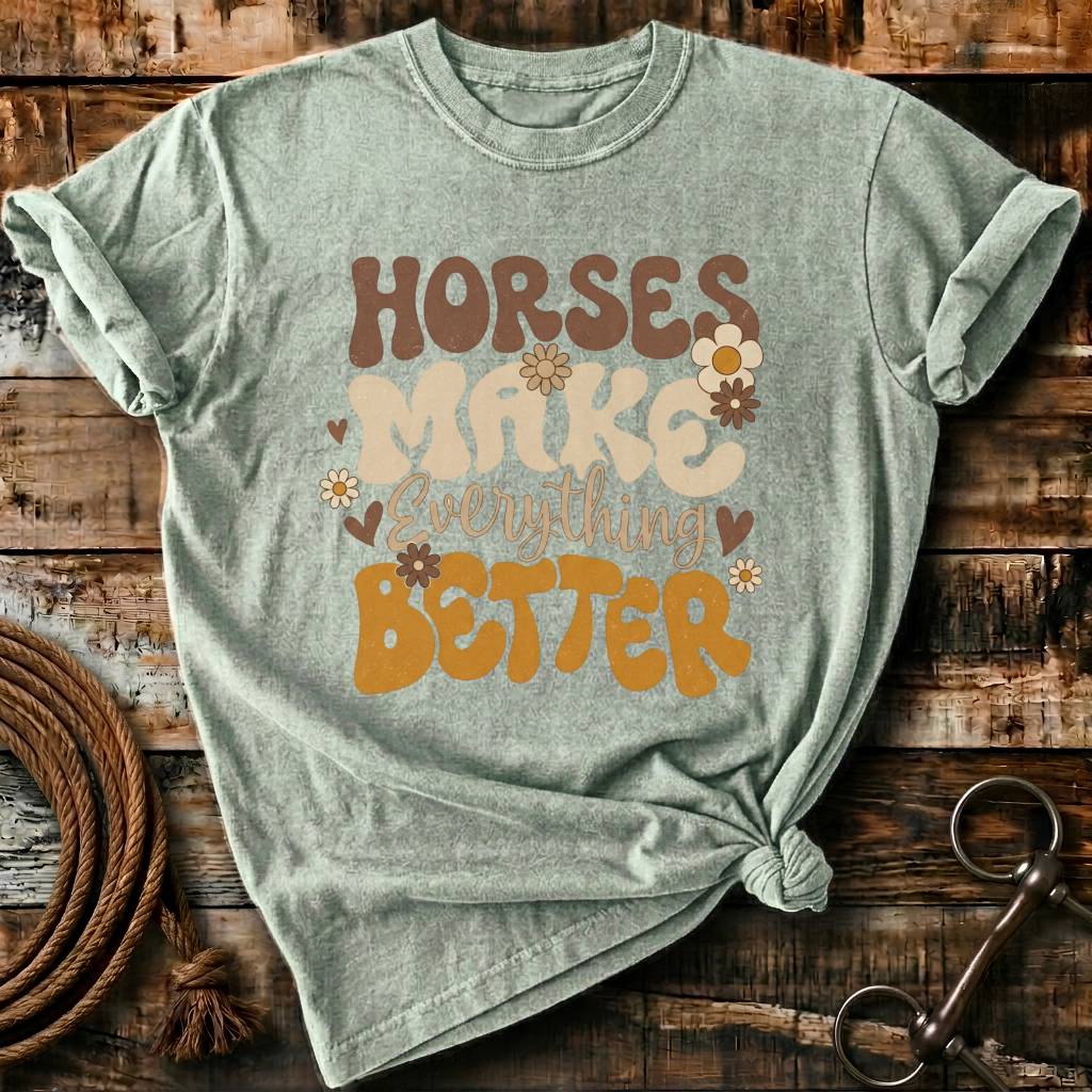 horses makes everything better