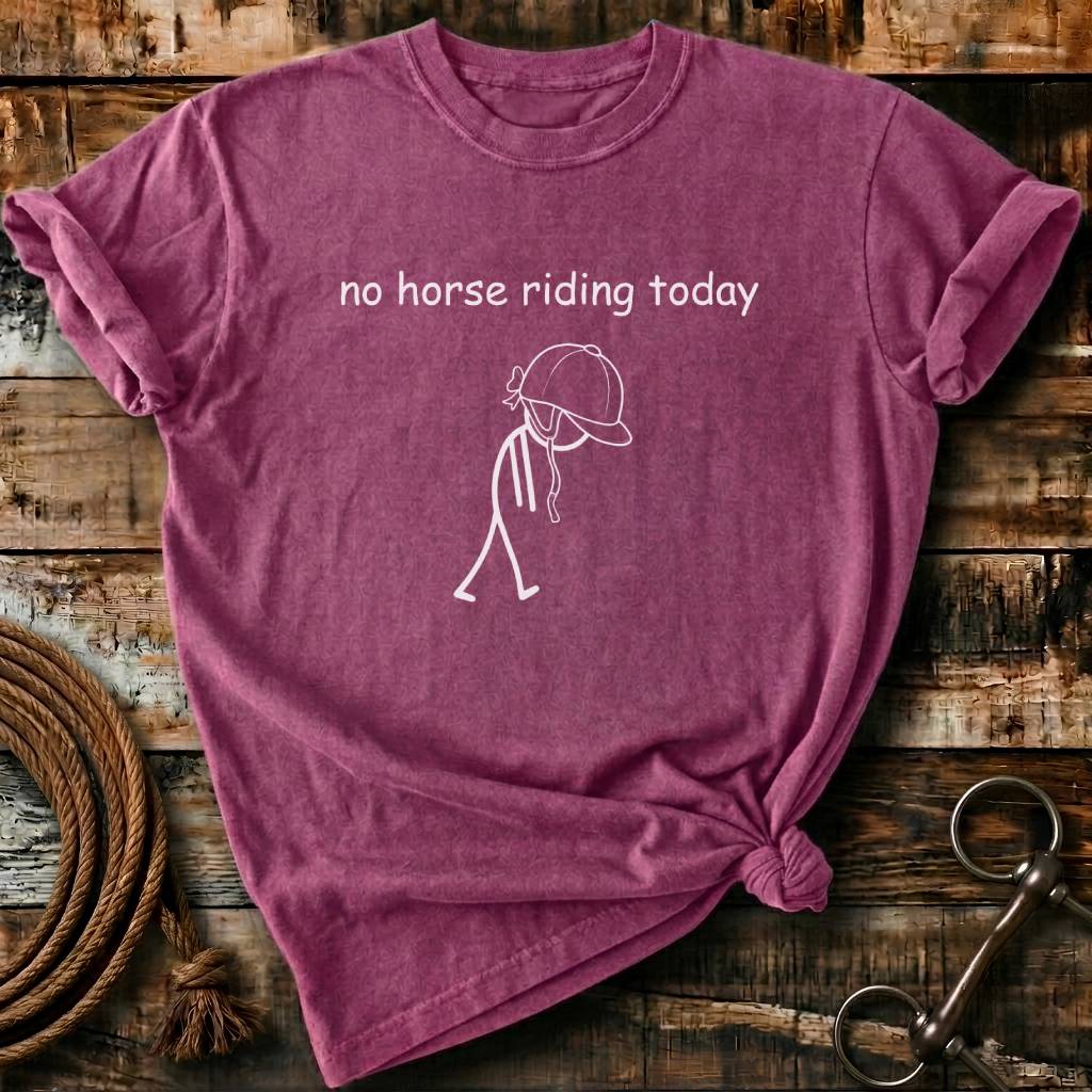 No horses today
