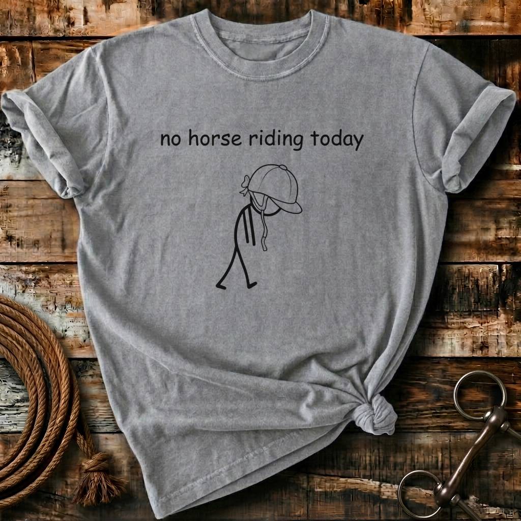No horses today