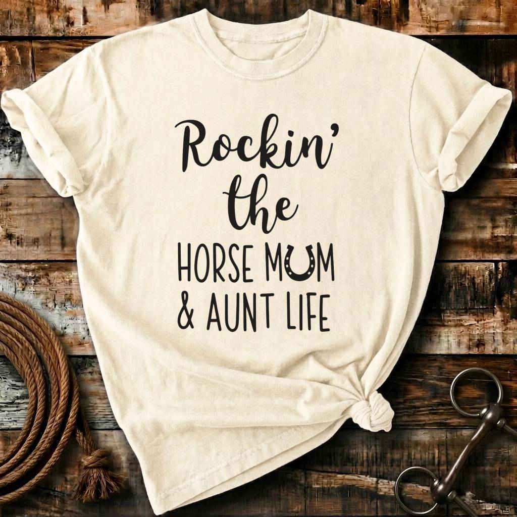Rockin' the horse mum & aunt life