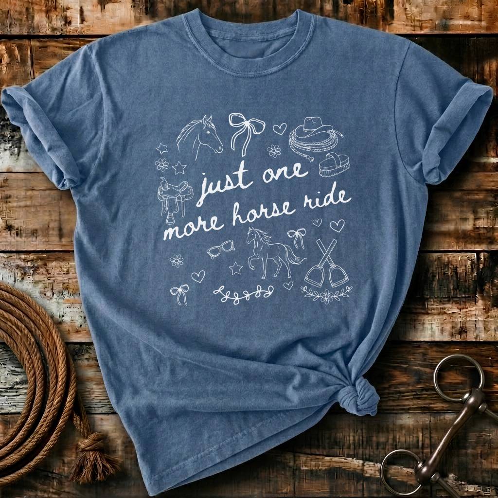 Just one more horse ride