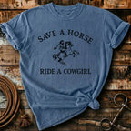 save a horse ride a cowgirl