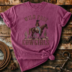 Wild free cowgirl