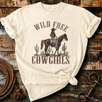 Wild free cowgirl