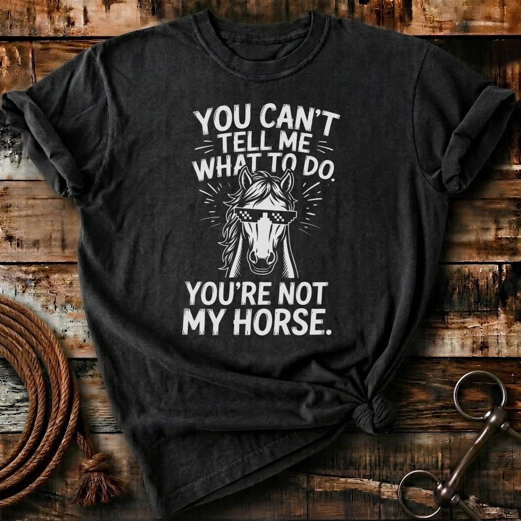 You're not my horse