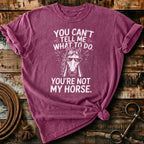 You're not my horse