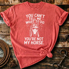 You're not my horse