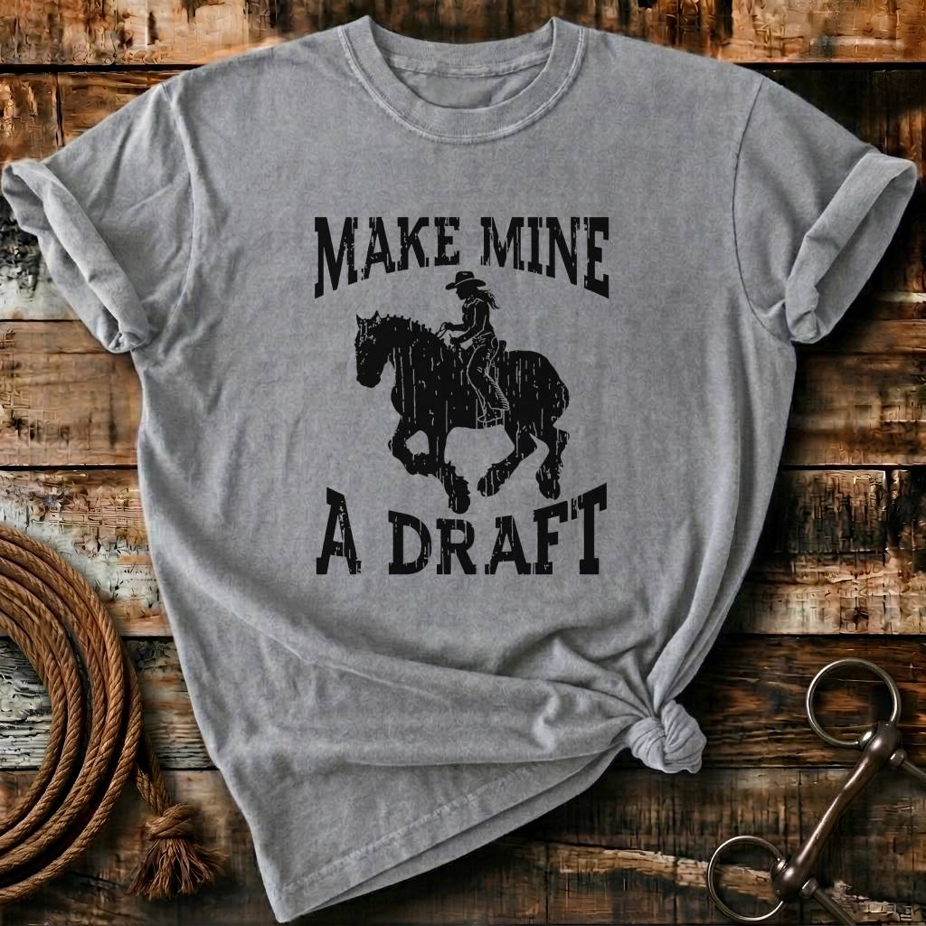 Make mine a draft