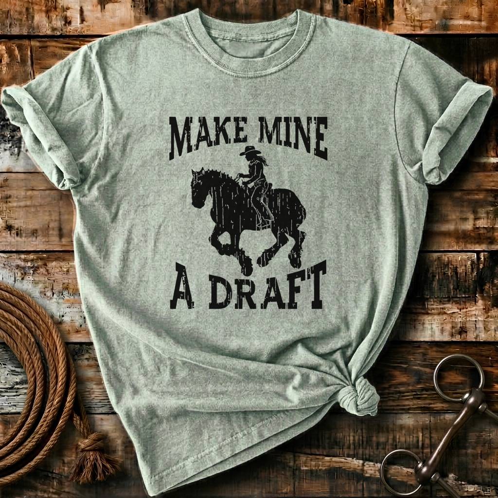 Make mine a draft