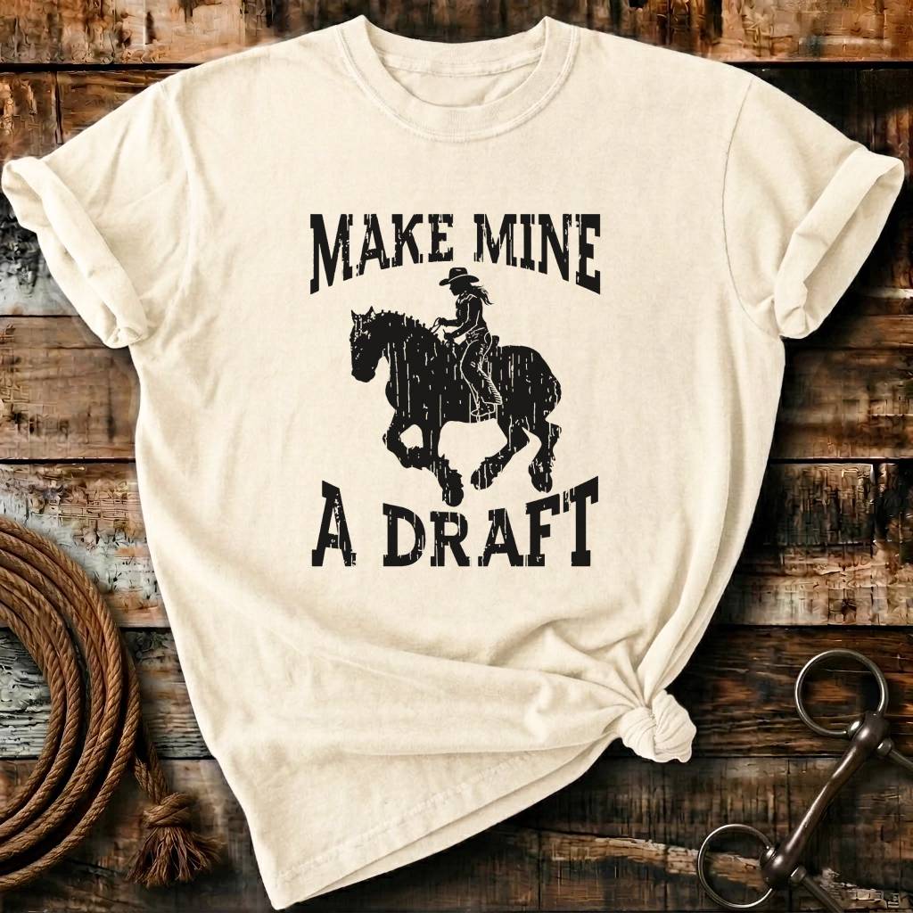 Make mine a draft