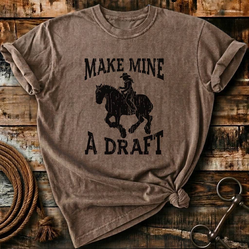Make mine a draft