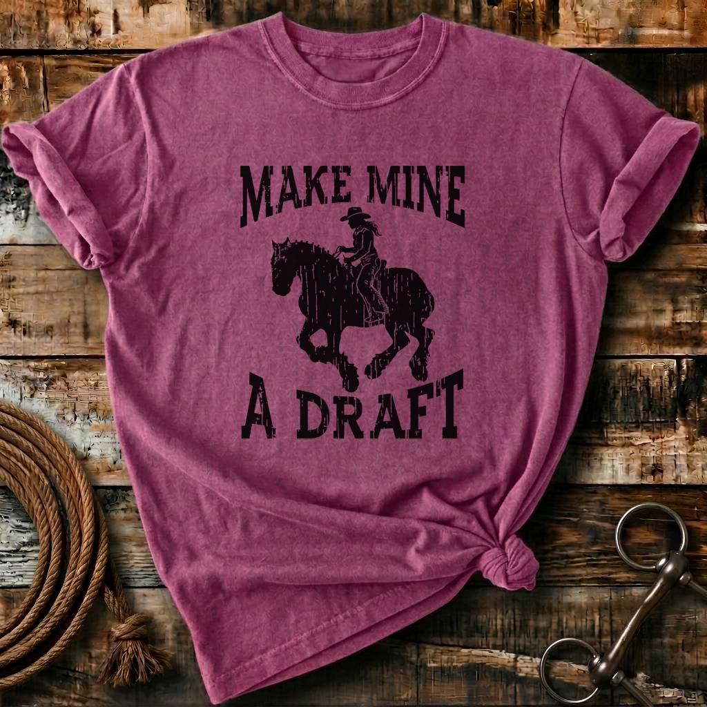 Make mine a draft