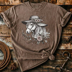 Floral sunhat Horse