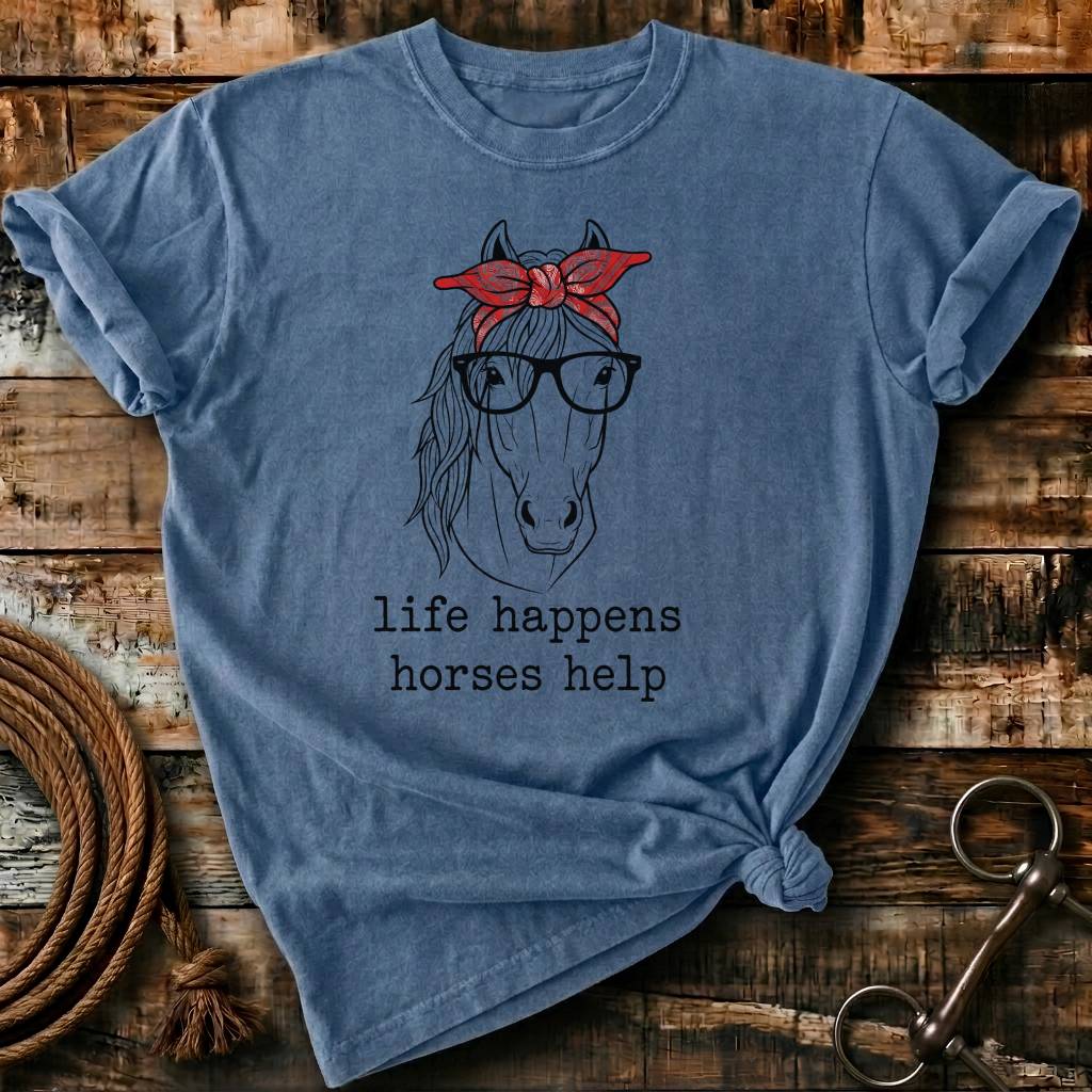 Life happens horse help