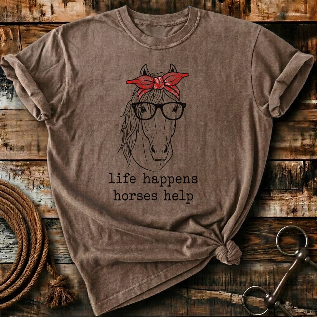 Life happens horse help