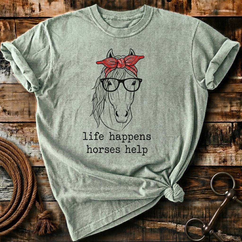 Life happens horse help