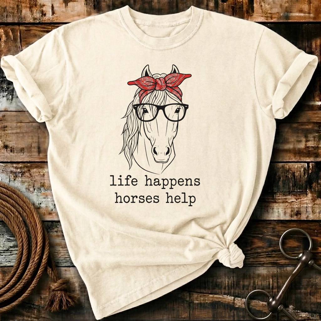 Life happens horse help