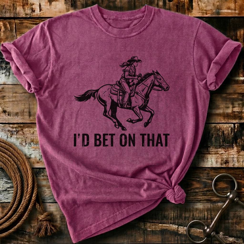 I'D bet on that