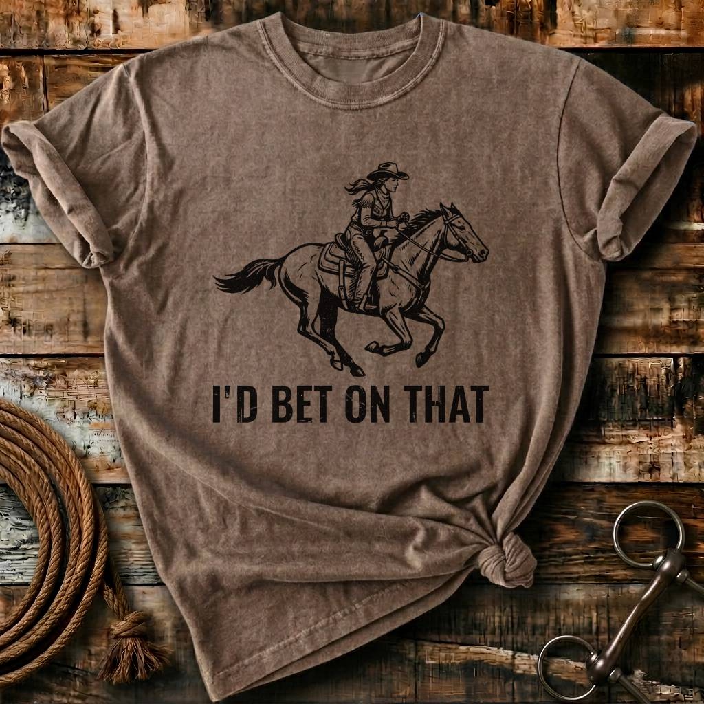 I'D bet on that