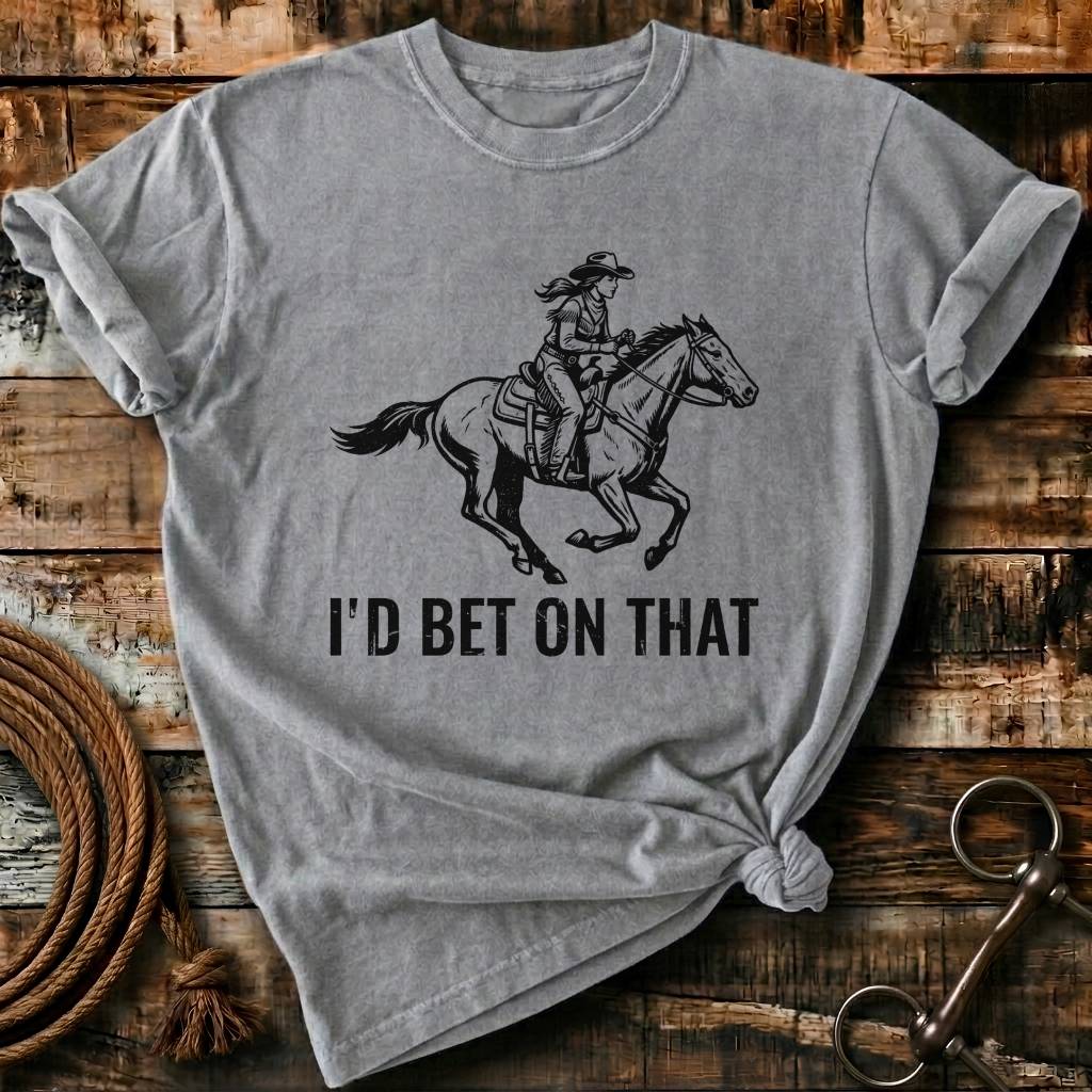 I'D bet on that