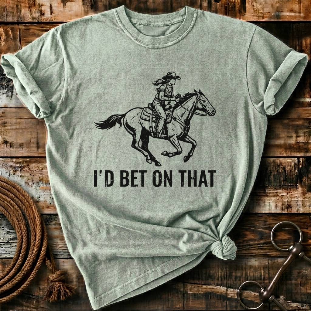 I'D bet on that