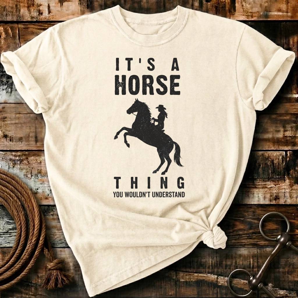 IT'S A HORSE THING