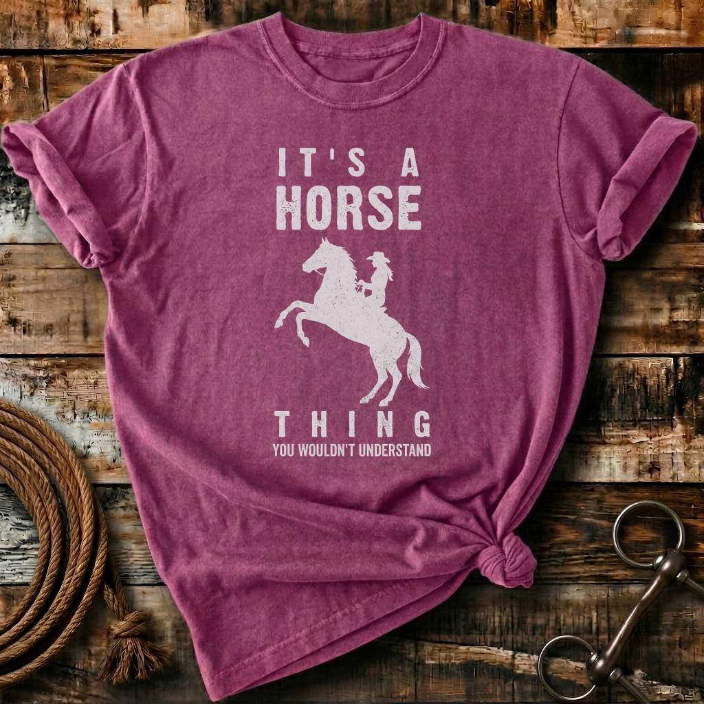 IT'S A HORSE THING