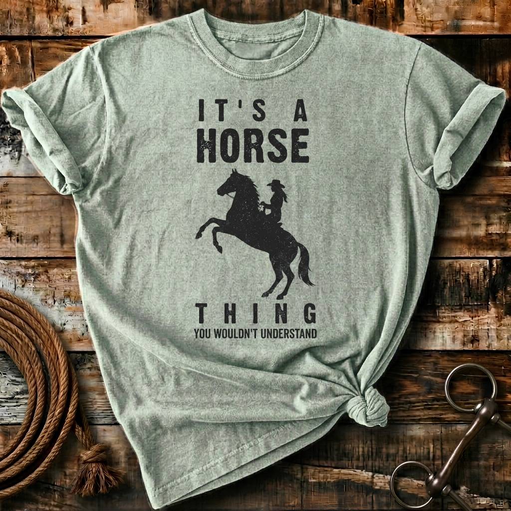IT'S A HORSE THING