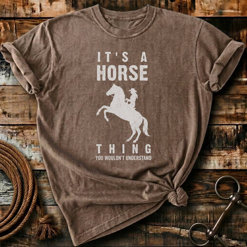 IT'S A HORSE THING