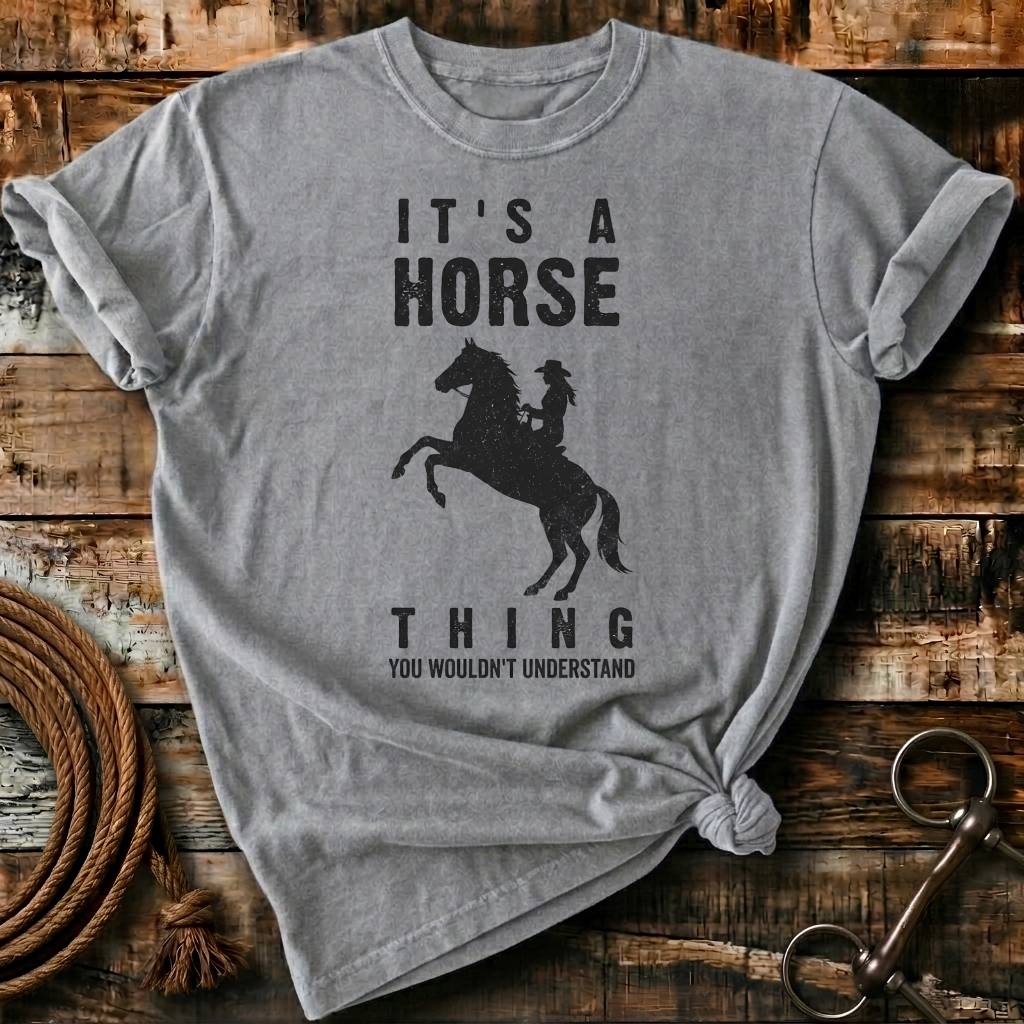 IT'S A HORSE THING