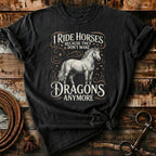I ride horses because..