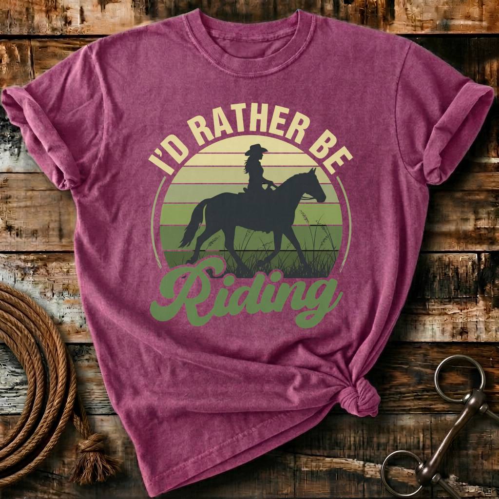 I'D Rather Be Riding