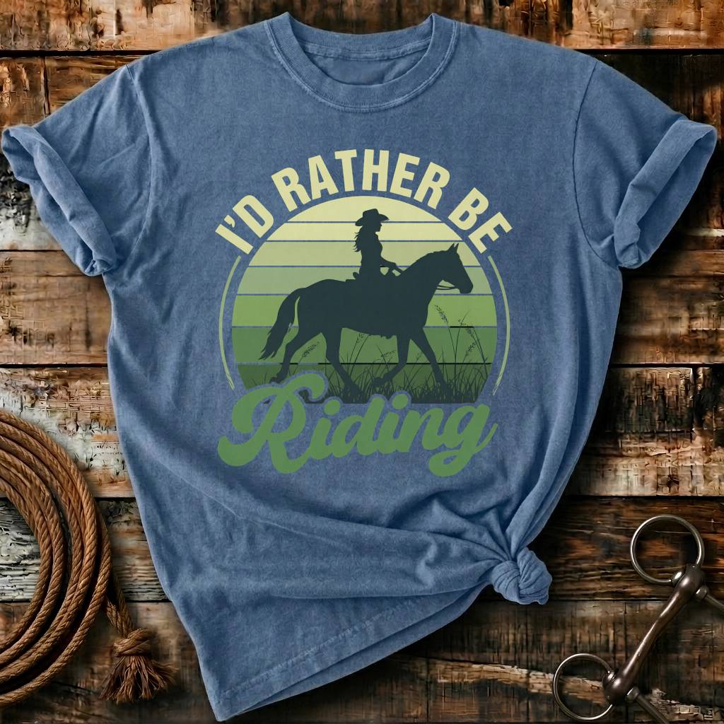 I'D Rather Be Riding
