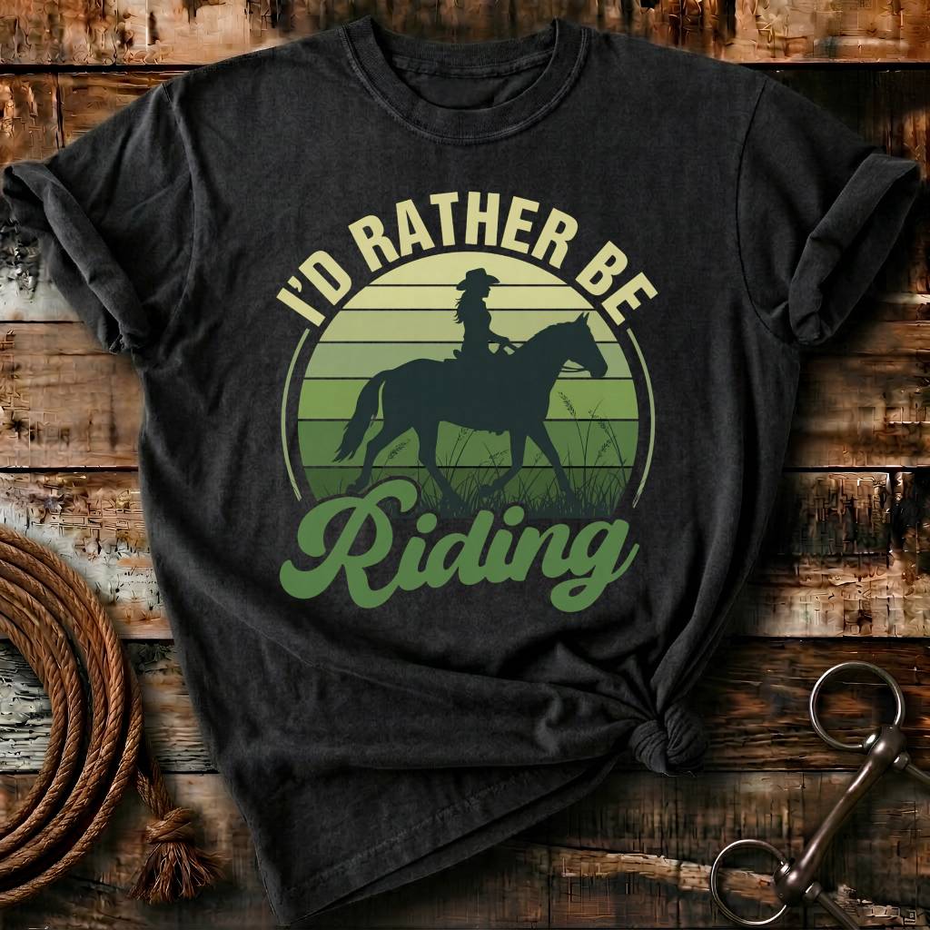 I'D Rather Be Riding