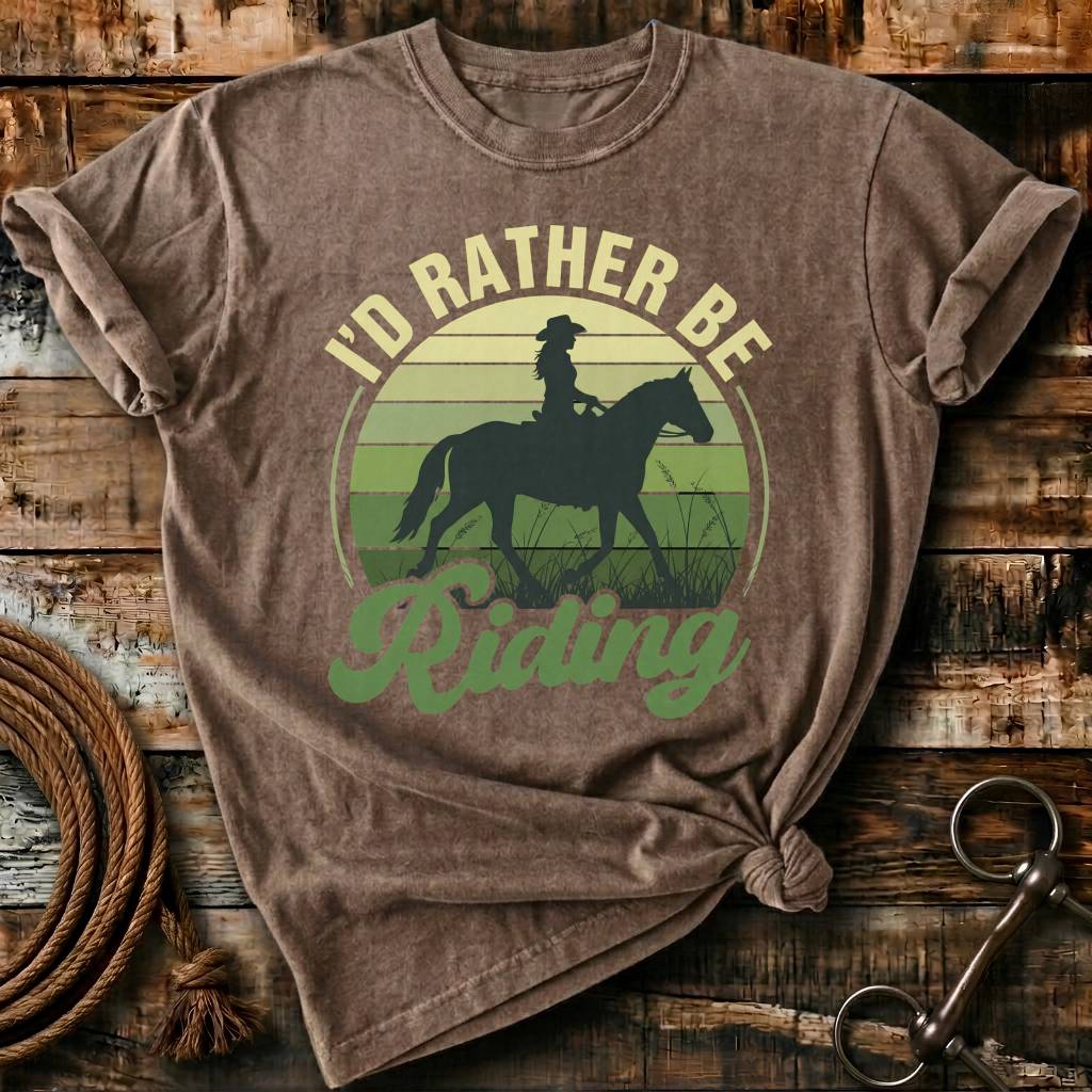 I'D Rather Be Riding