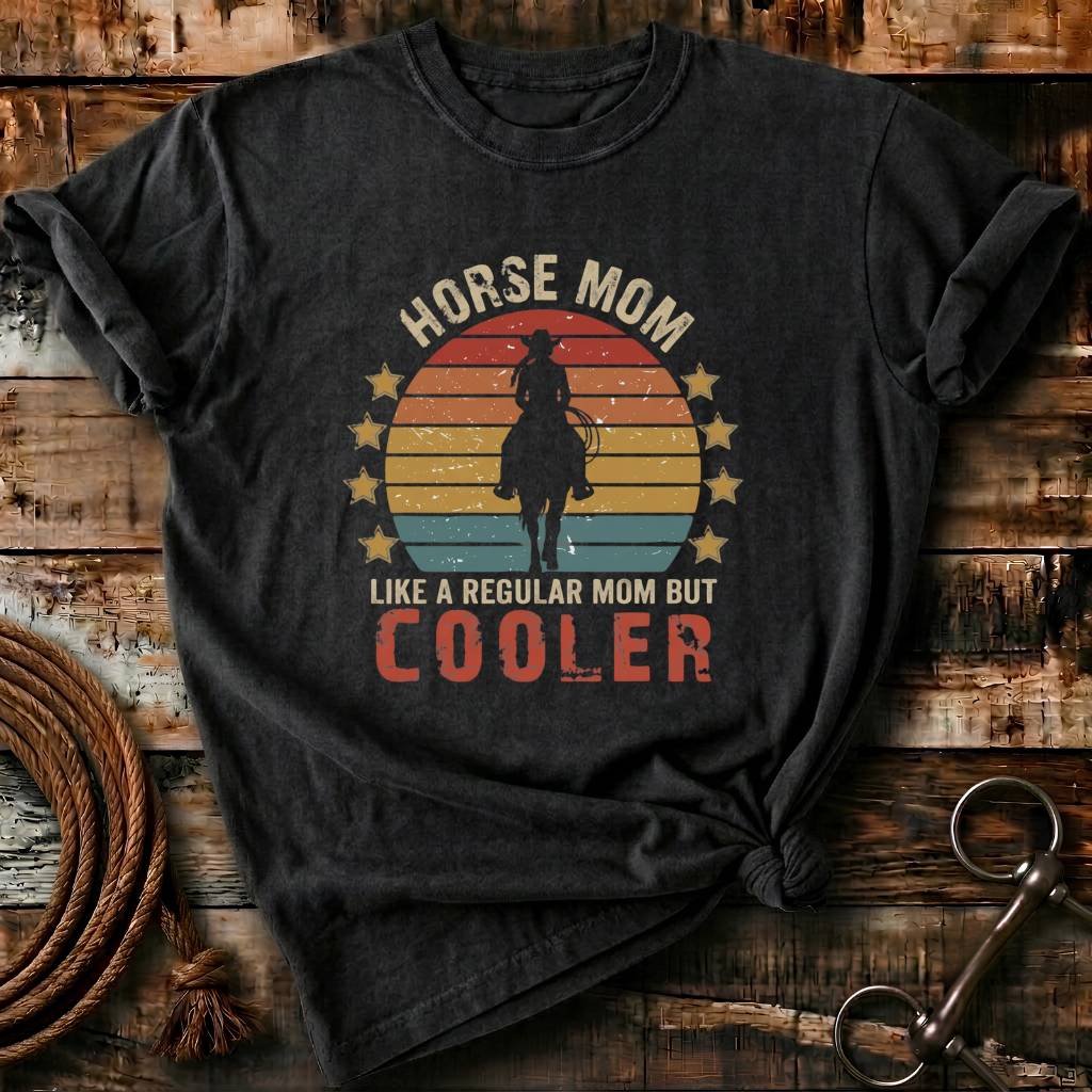 Horse mom like a
