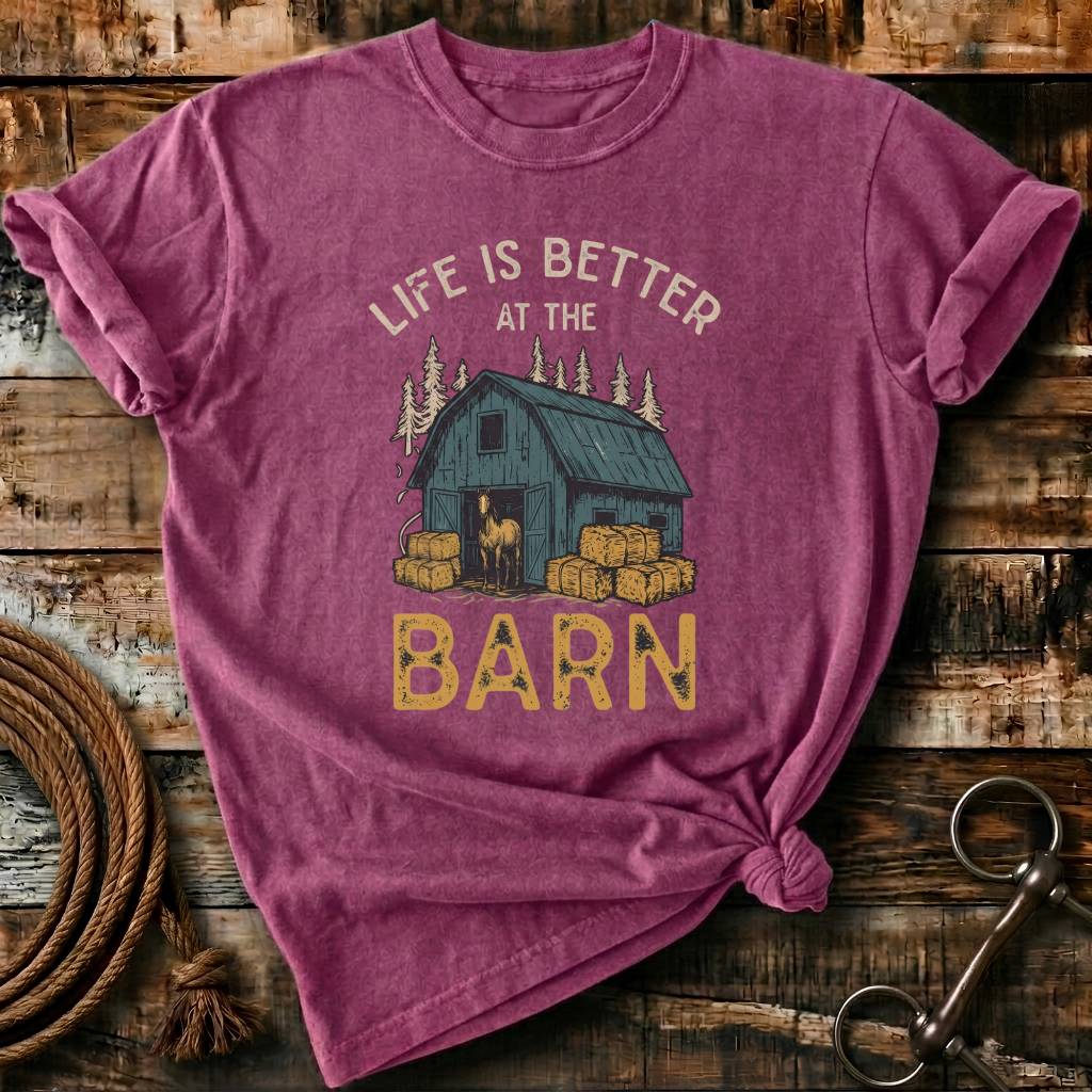 Life is better at the barn