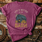 Life is better at the barn