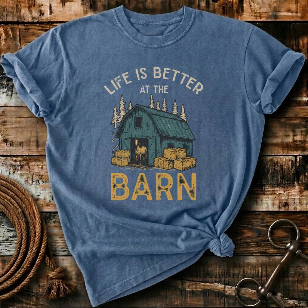 Life is better at the barn