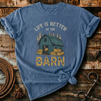 Life is better at the barn