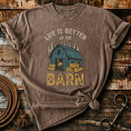Life is better at the barn