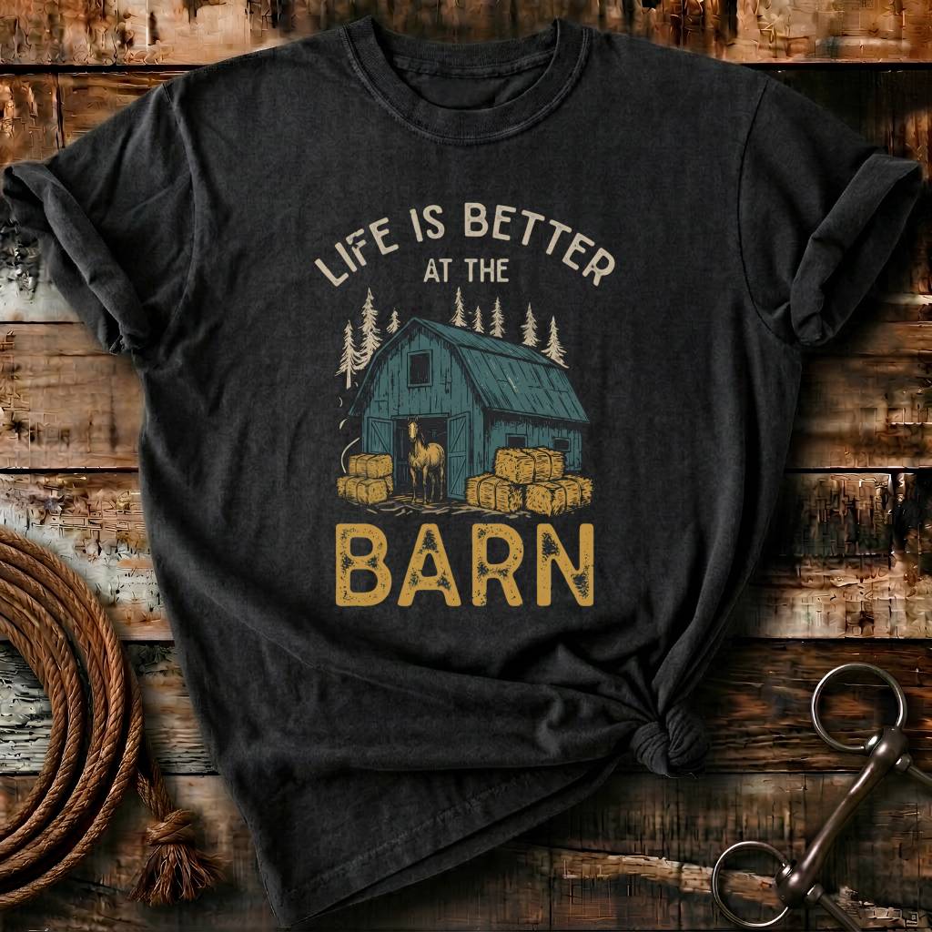 Life is better at the barn