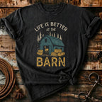 Life is better at the barn