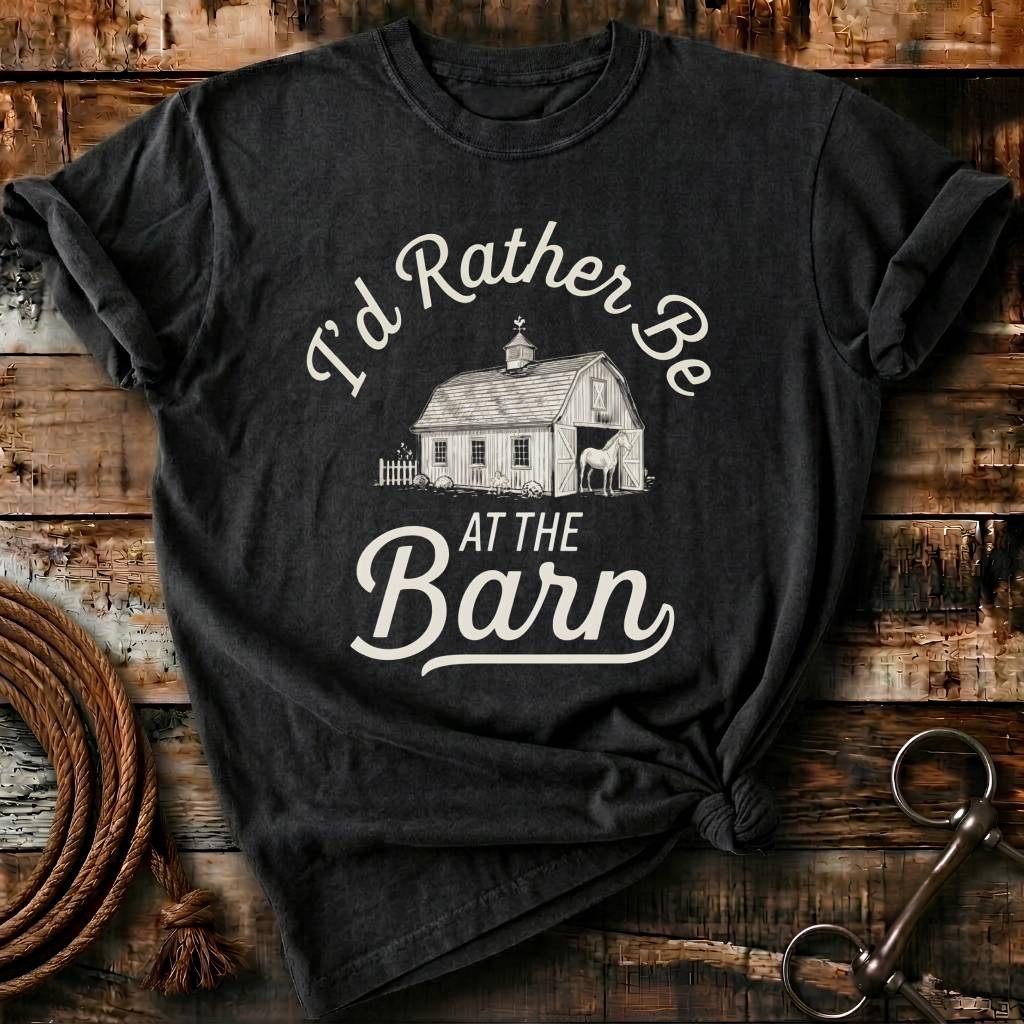 I'D Rather be at  the Barn