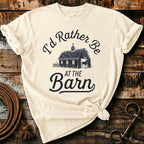 I'D Rather be at  the Barn