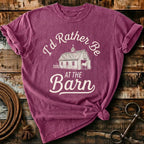 I'D Rather be at  the Barn