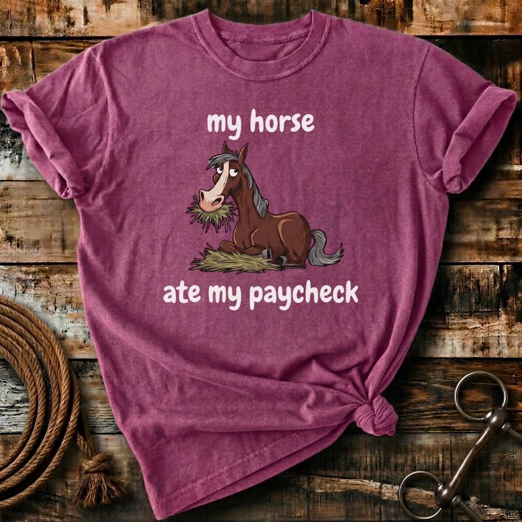 My Horse ate my paycheck