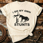 I do my own stunts